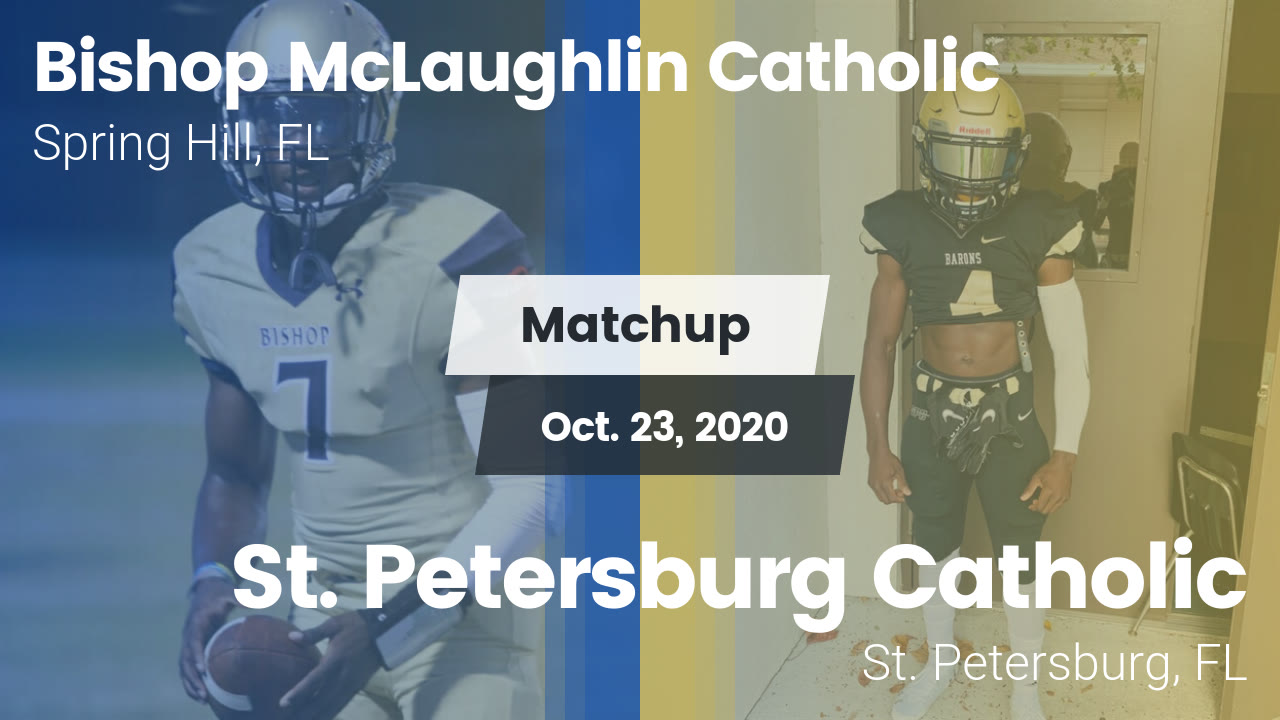 McLaughlin Catholic HS Football Video "Matchup