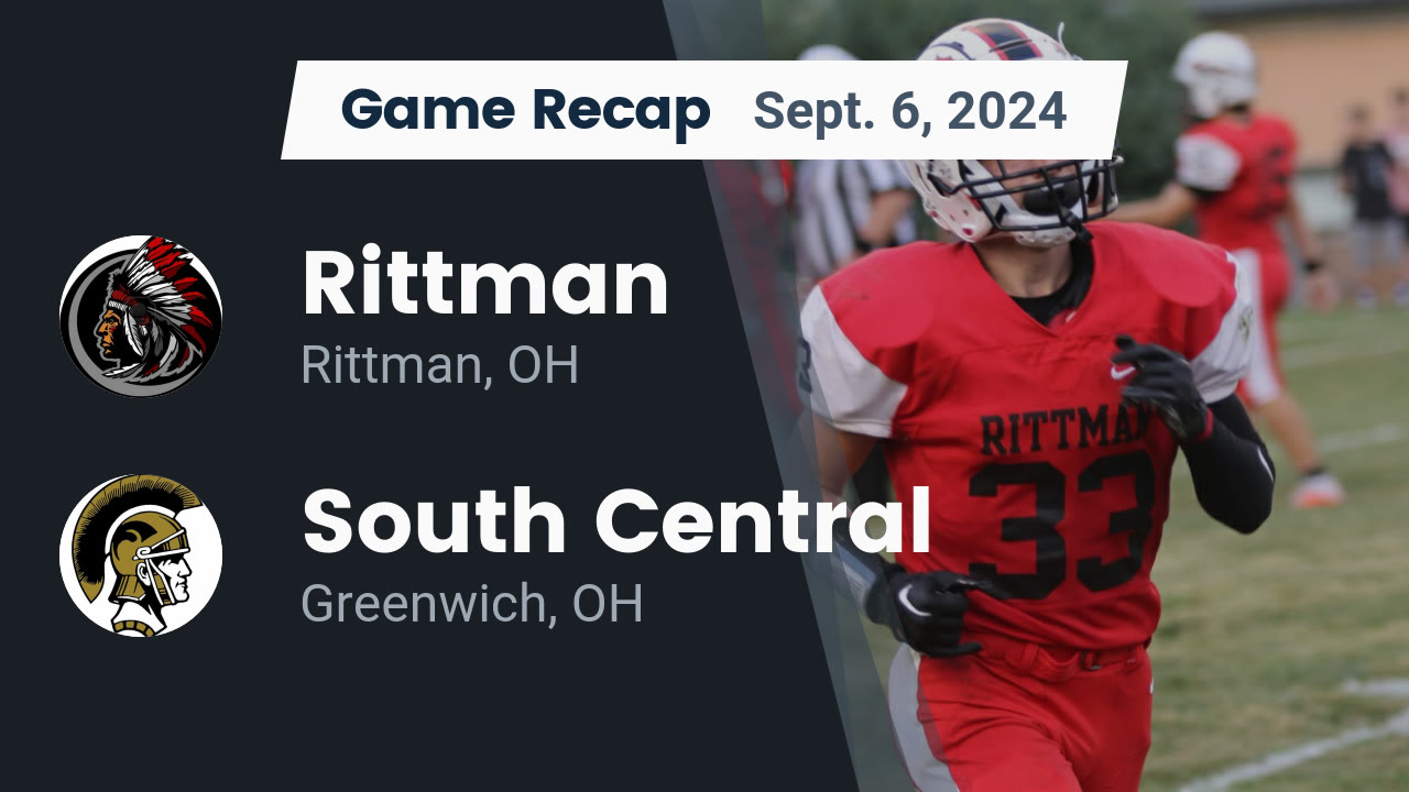 Recap Rittman vs. South Central 2024 Rittman highlights Hudl