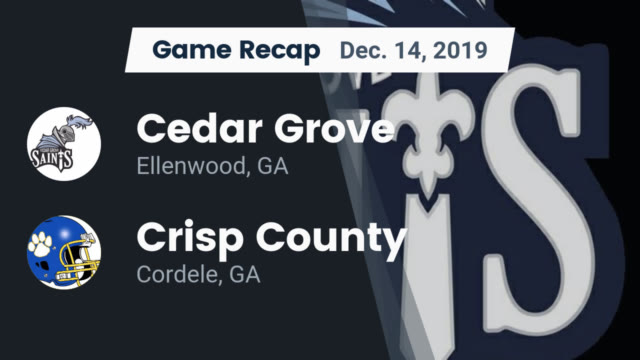 Cedar Grove Varsity Football Cedar Grove High School Ellenwood
