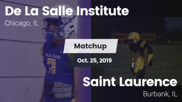 Boys Varsity Football De La Salle Institute Chicago Illinois
