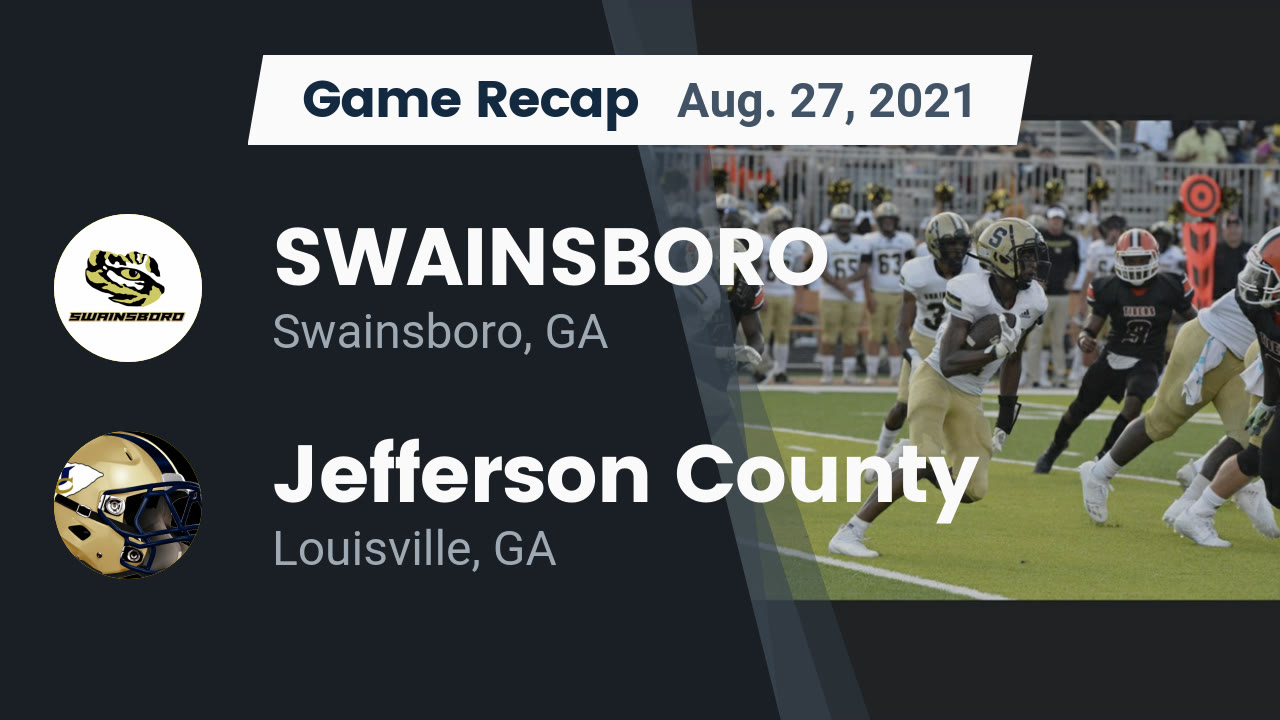 Swainsboro High School Football Schedule 2025