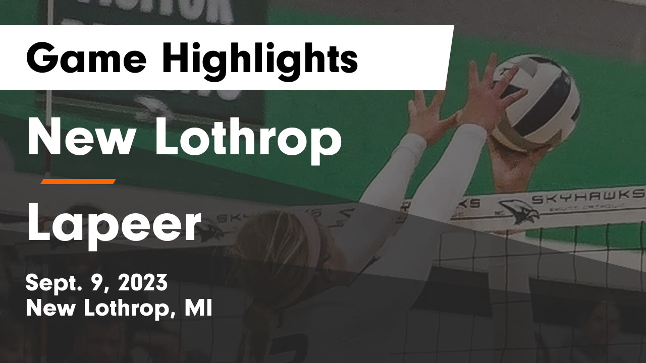 New Lothrop (MI) High School Sports Football, Basketball, Baseball