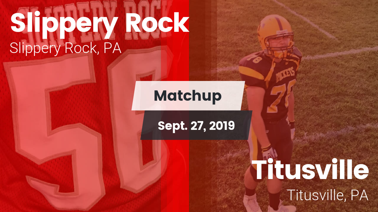 Slippery Rock Hs Football Video Matchup Slippery Rock High Vs