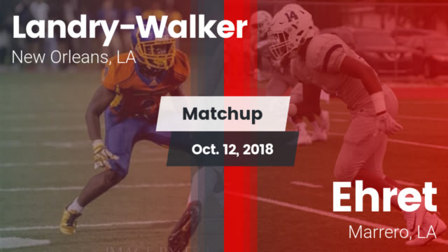 Boys Varsity Football Landry Walker High School New Orleans