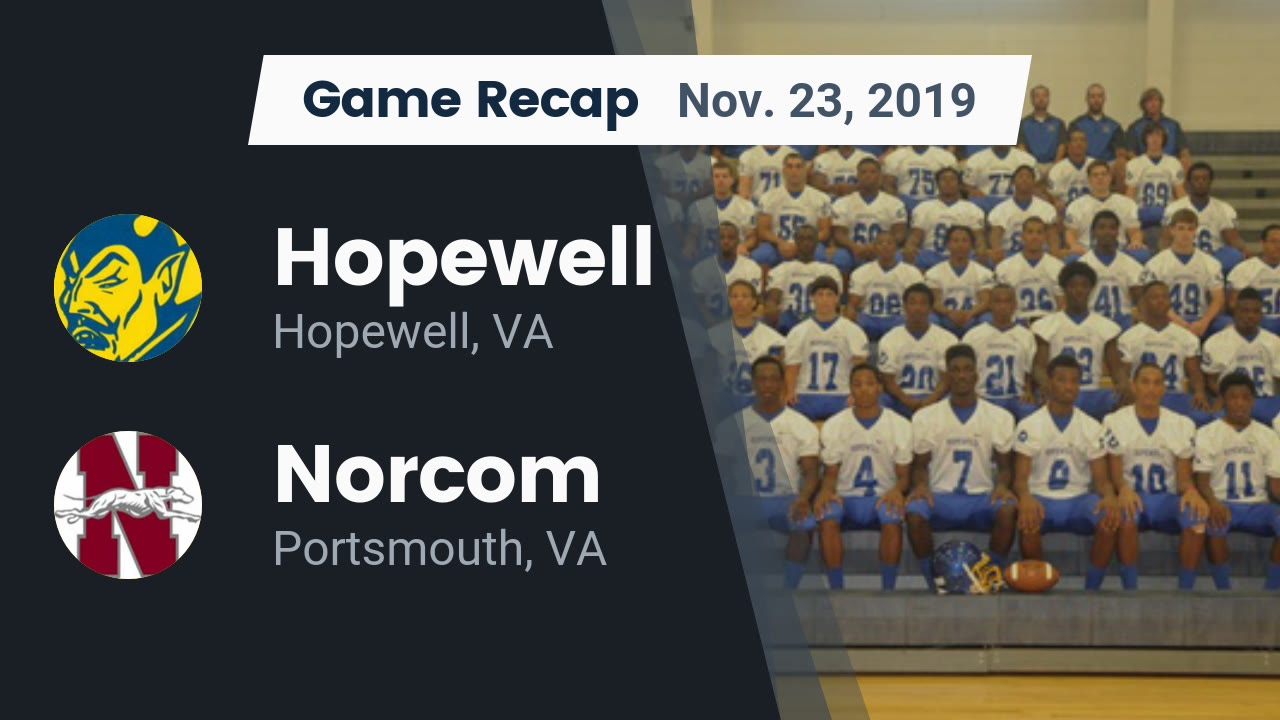 Recap Hopewell vs. 2019 Hopewell High School highlights Hudl