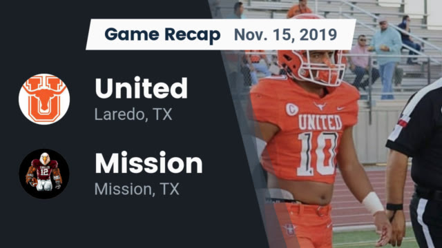 Boys Varsity Football United High School Laredo Texas
