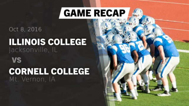 Blueboy Football Illinois College Jacksonville Illinois