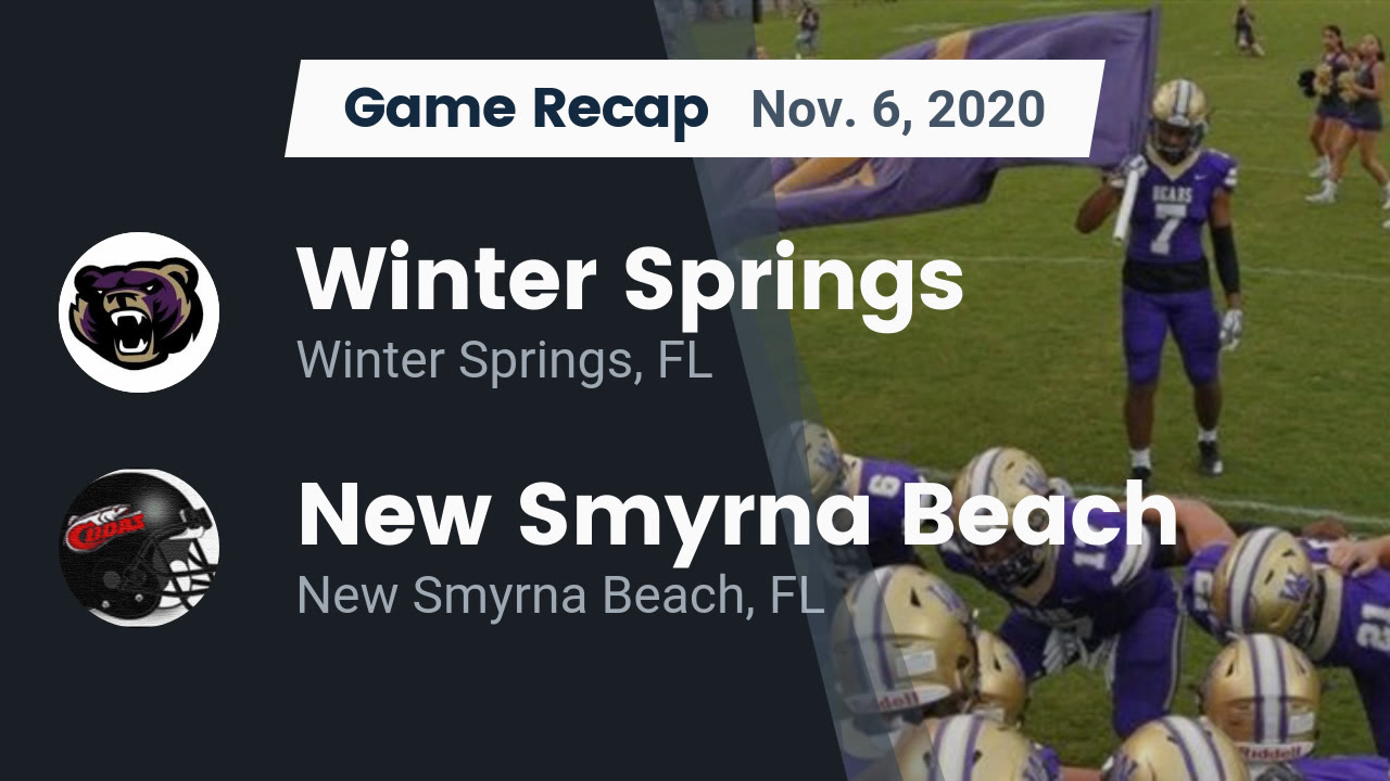 Winter Springs Hs Football Video Recap Winter Springs Vs New Smyrna Beach Maxpreps Winter Springs Hs Football Video Recap Winter Springs Vs New Smyrna Beach Maxpreps