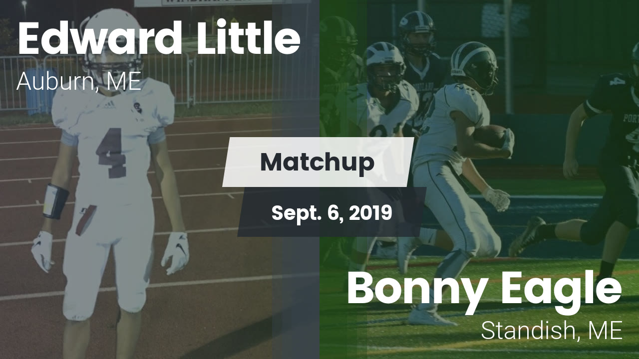 Edward Little Hs Football Video Matchup Edward Little High Vs