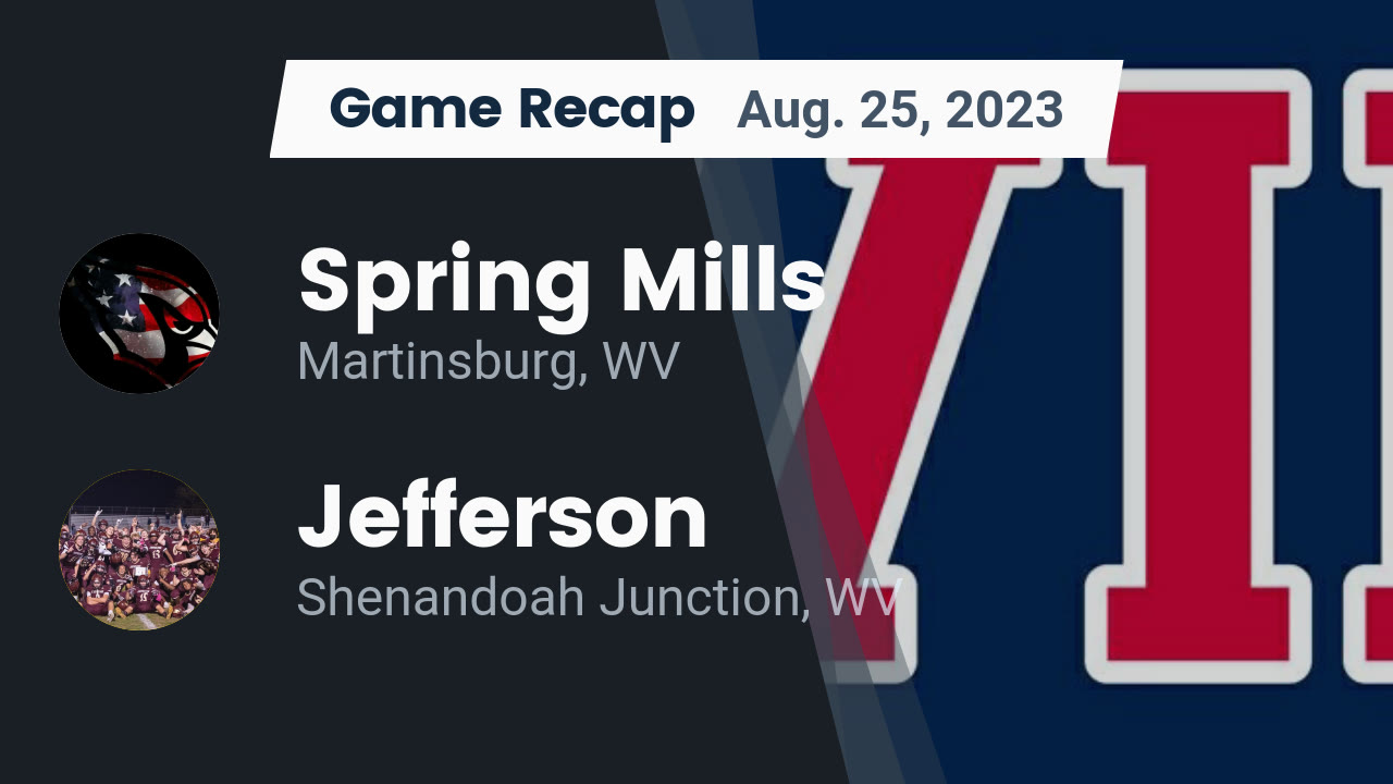 Spring Mills (Martinsburg, WV) High School Sports Football