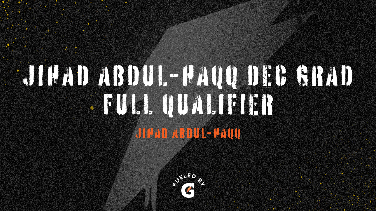 JIHAD ABDULHAQQ DEC GRAD FULL QUALIFIER Jihad AbdulHaqq highlights