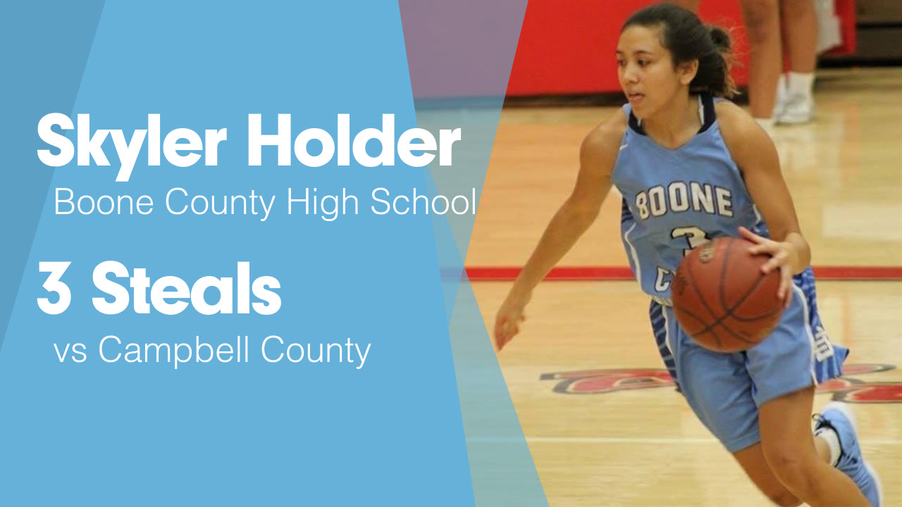 Skyler Holder S Florence Ky Video 3 Steals Vs Campbell County