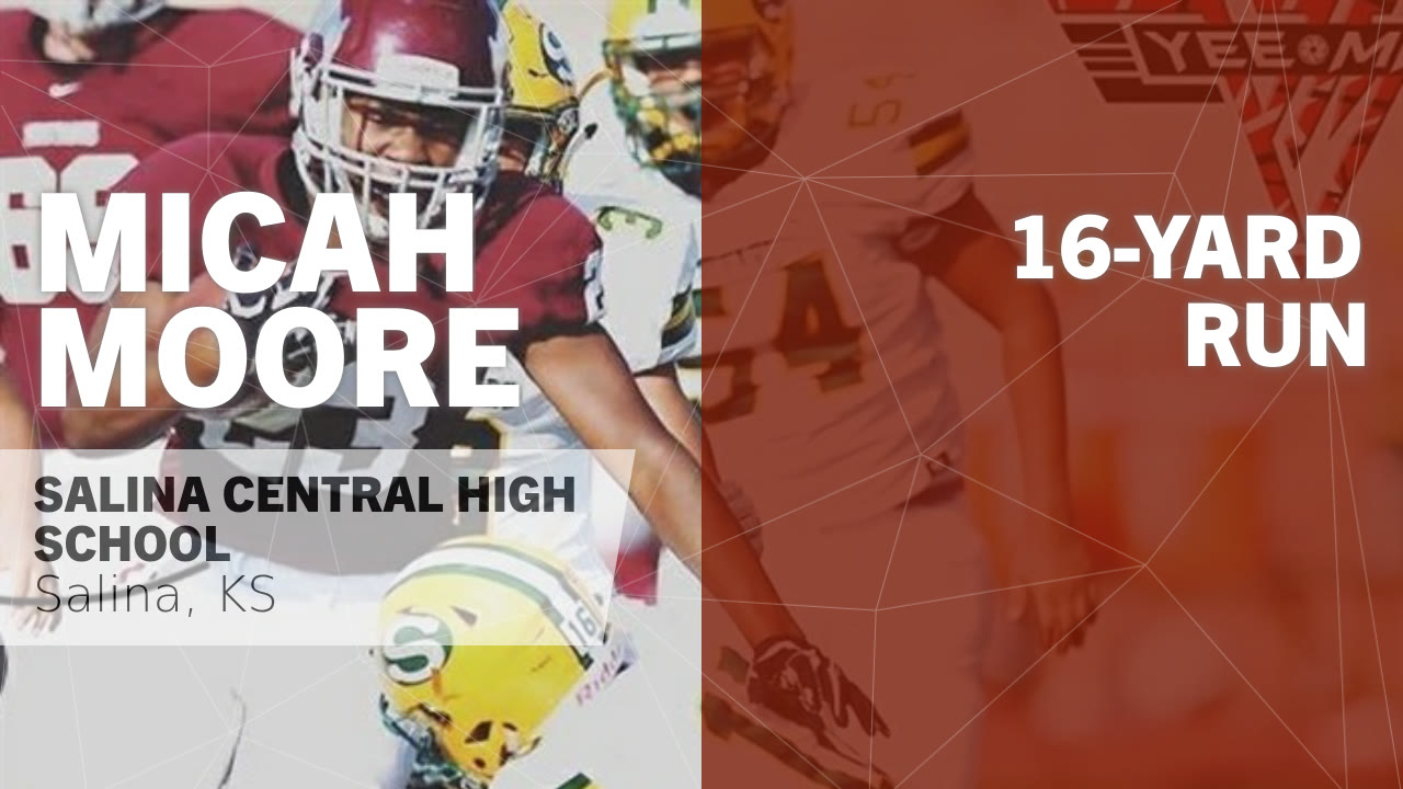 16-yard Run vs Valley Center - Micah Moore highlights