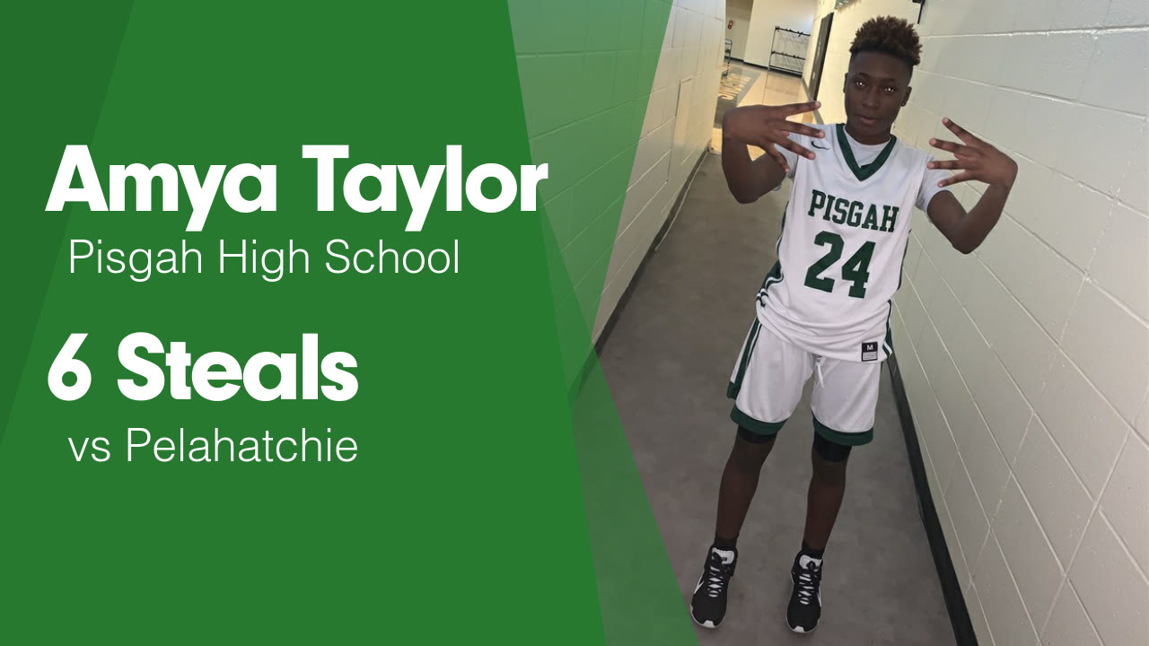6 Steals vs Pelahatchie Amya Taylor highlights Hudl