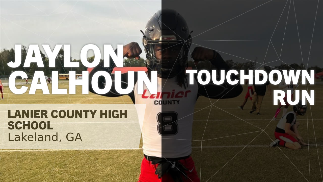 Touchdown Run vs Wilcox County Jaylon Calhoun highlights Hudl