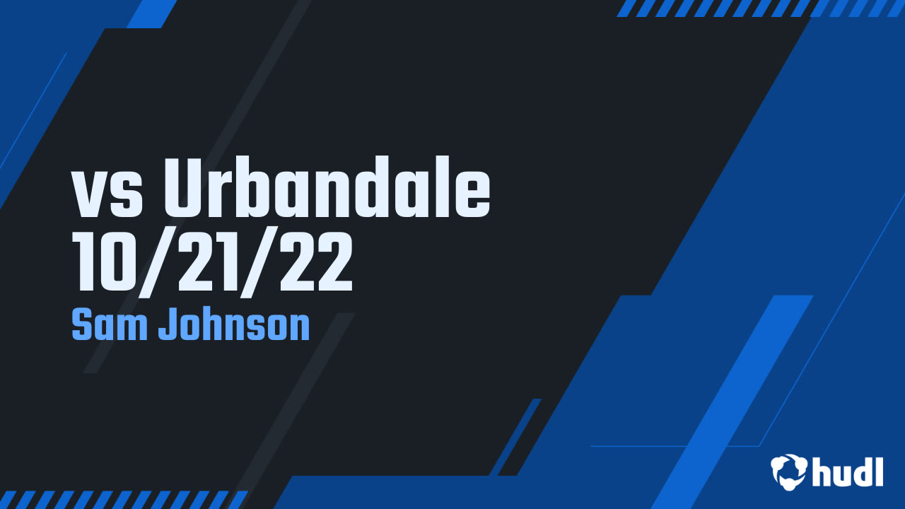 vs Urbandale 10/21/22 Sam Johnson highlights Hudl