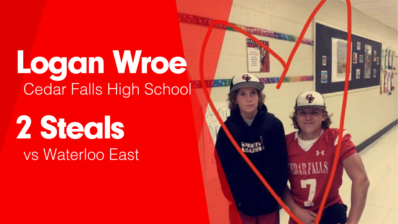 2 Steals vs Waterloo East - Logan Wroe highlights - Hudl