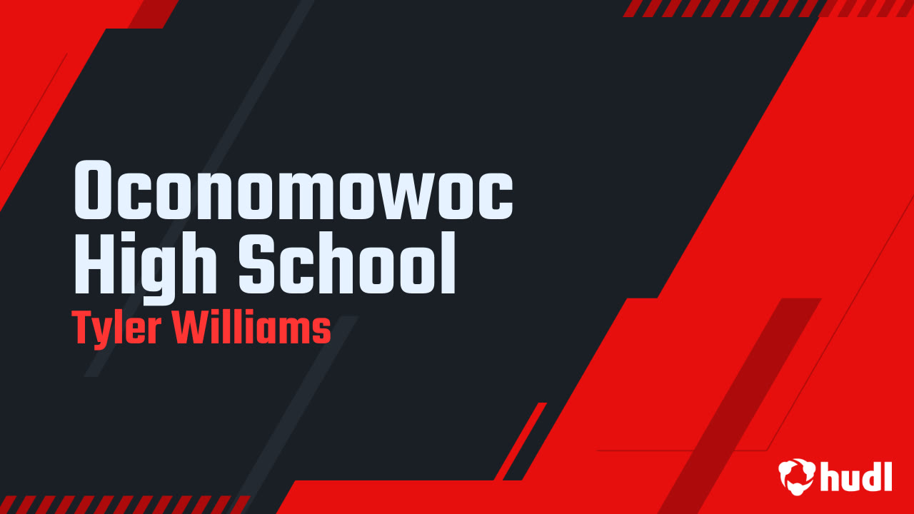 Oconomowoc High School Tyler Williams highlights Hudl