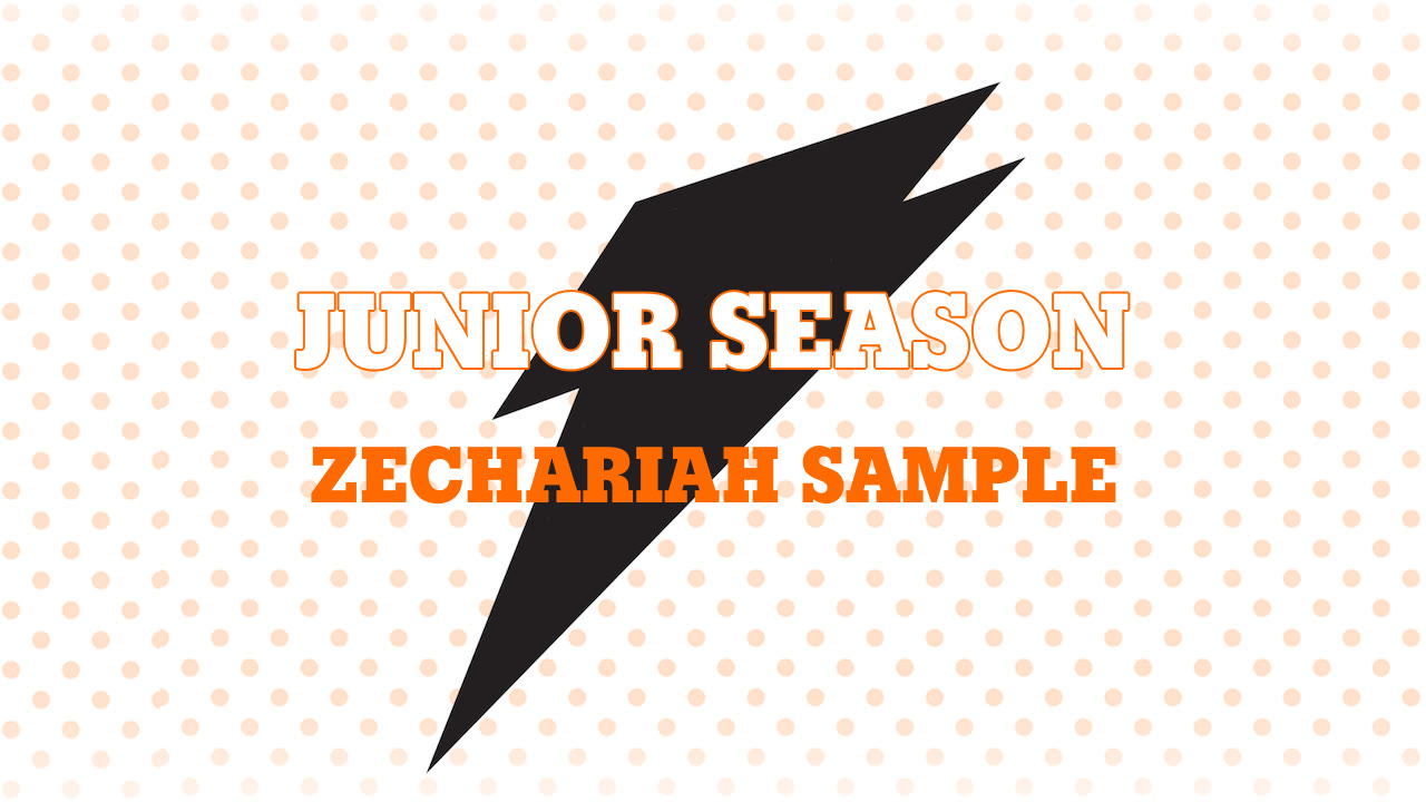Zech Sample Junior Season - Zechariah Sample highlights - Hudl