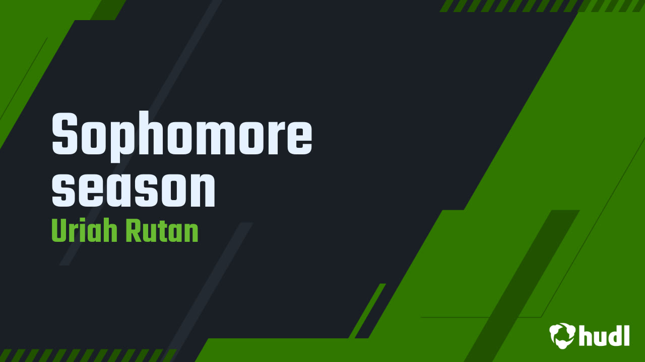 Uriah Rutan Sophomore Highlights