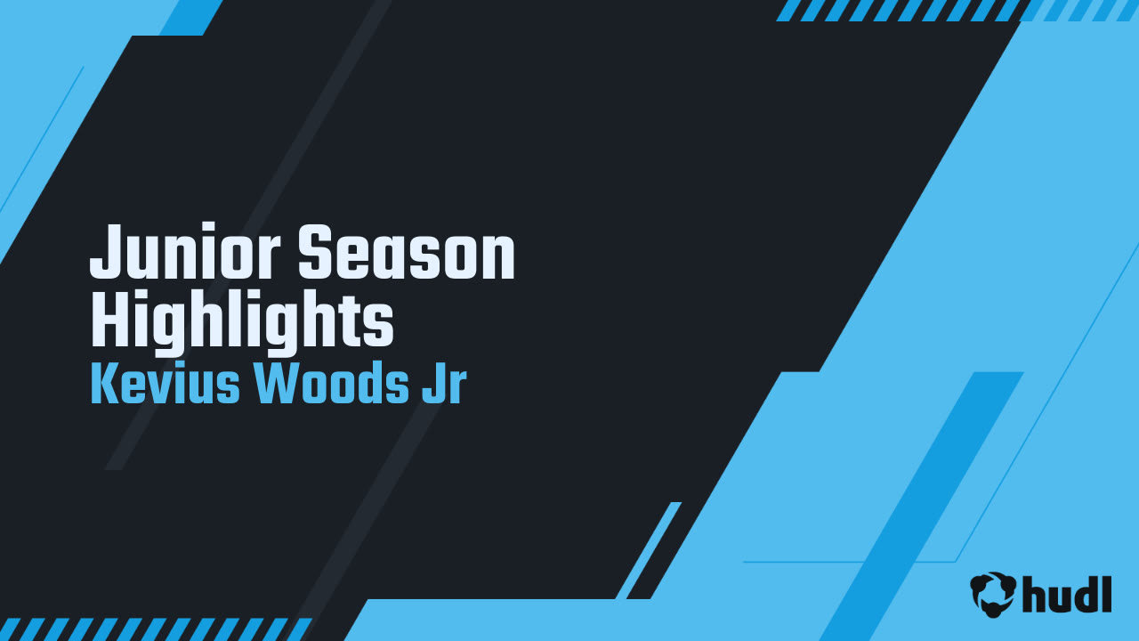 Junior Season Highlights - Kevius Woods Jr highlights - Hudl