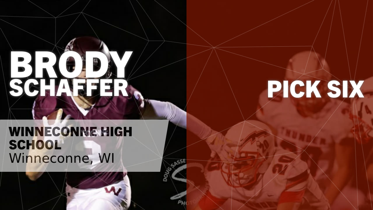Brody Schaffer - Winnconne - 2025 Senior Season Highlights 