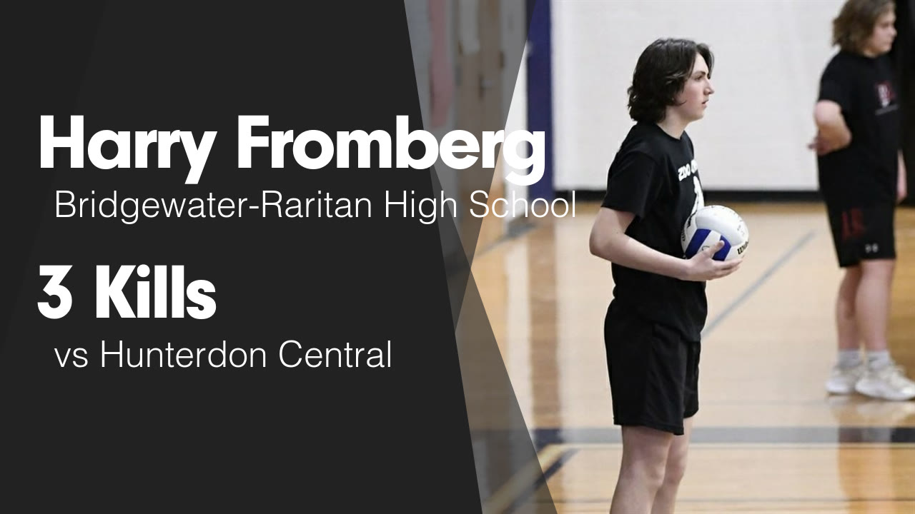 3 Kills vs Hunterdon Central Harry Fromberg highlights Hudl
