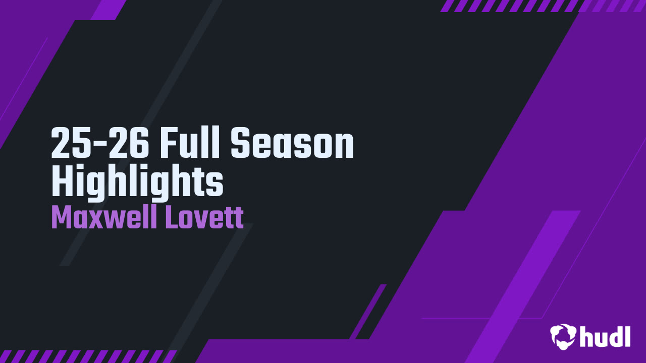 Maxwell Lovett - Cherry Creek - 2025 Senior Season Highlights 