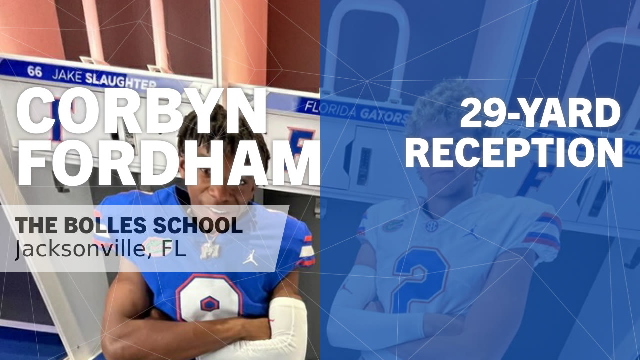  Corbyn Fordham - The Bolles - 2025 Senior Season Highlights 