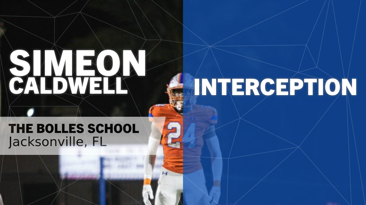 Simeon Caldwell - The Bolles - 2025 Senior Season Highlights