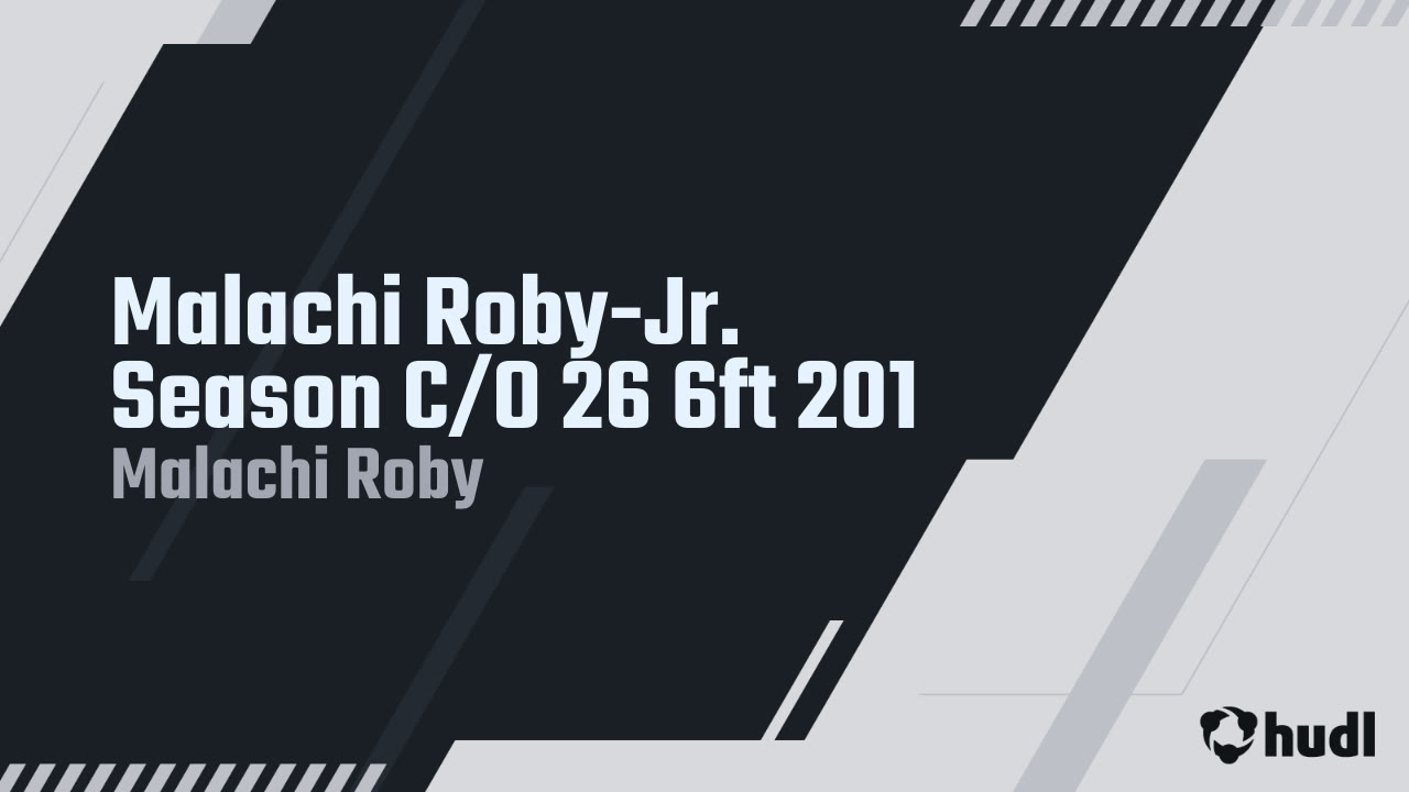 Malachi Roby - 2024 Junior Season Highlights