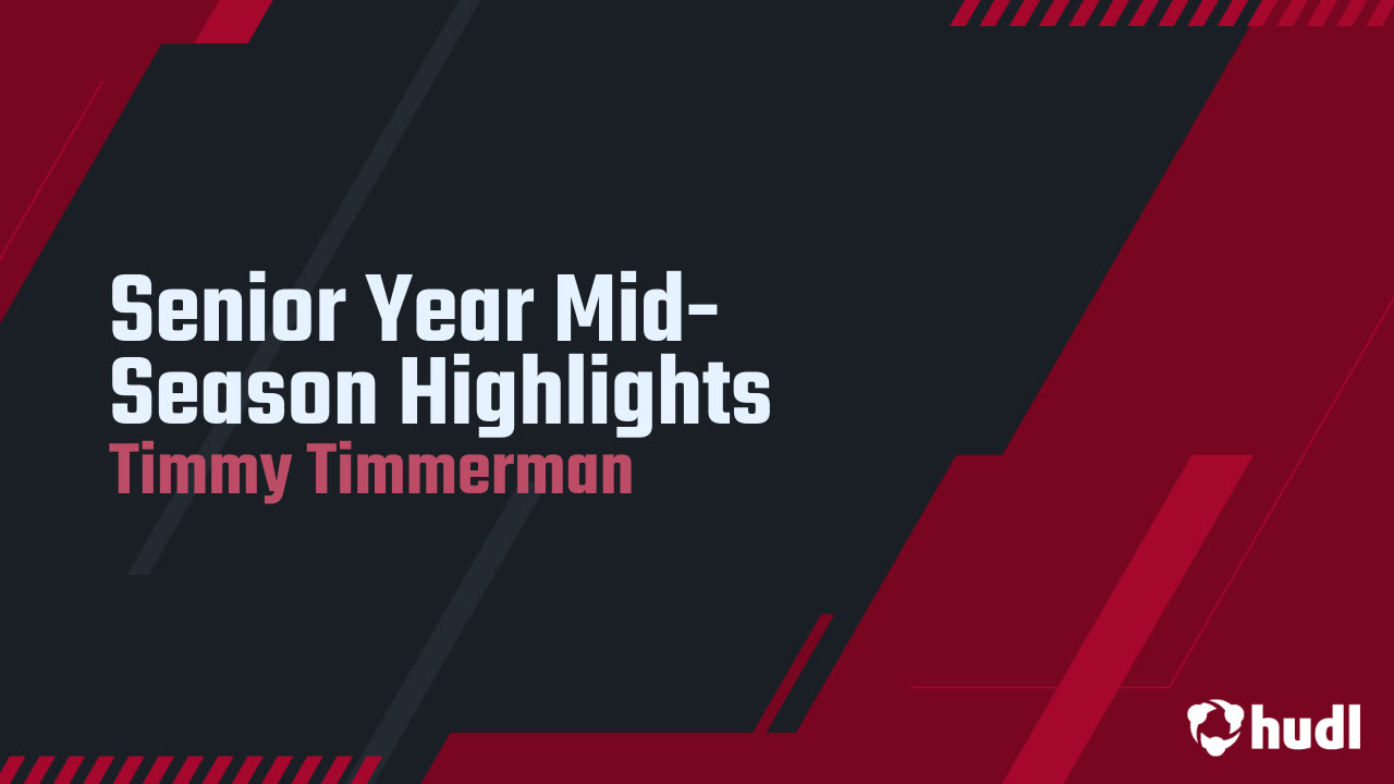 Timmy Timmerman - Legacy School of Sport Sciences - 2025 midseason