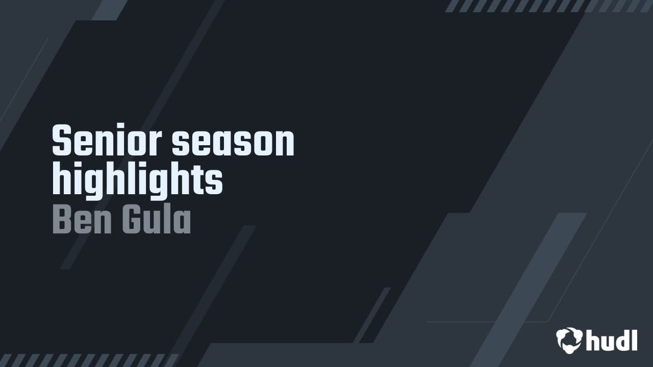 Ben Gula - Cypress Bay - 2025 Senior Season Highlights 
