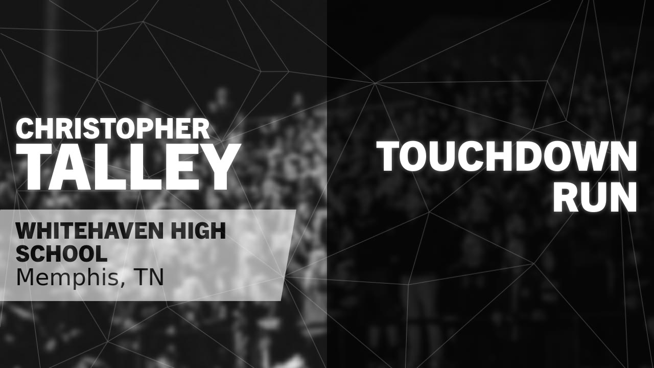 Christopher Talley - Whitehaven - 2025 Senior Season Highlights 