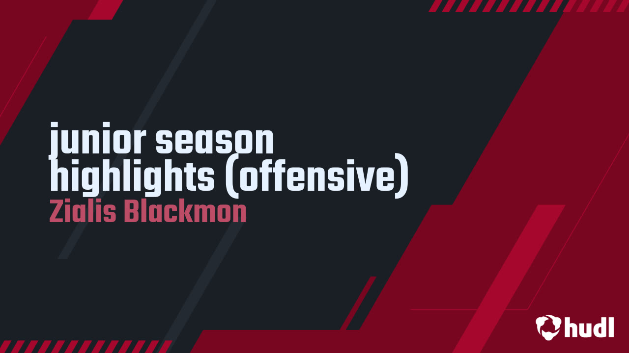 Zialis Blackmon - Biggersville - 2024 Junior Season Highlights