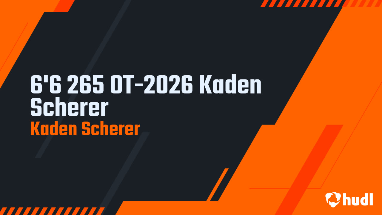 Kaden Scherer - Georgetown - 2024 Junior Season Highlights