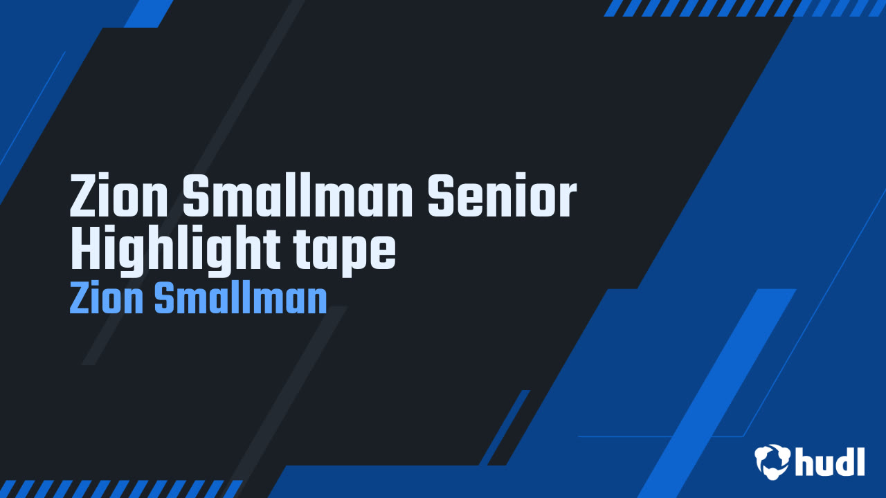 Zion Smallman Senior Highlight tape - Zion Smallman highlights - Hudl