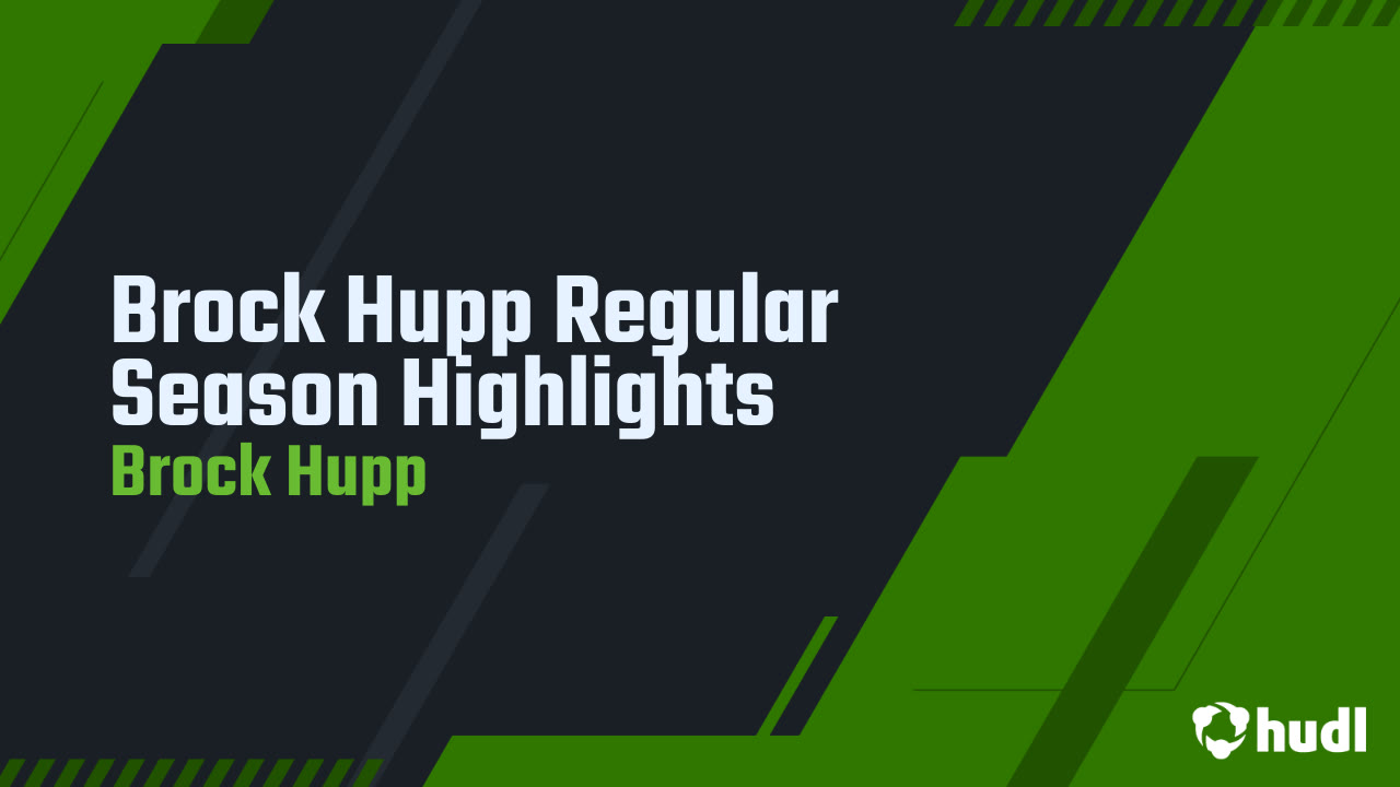 Brock Hupp #53- 2025 Regular Season Highlights