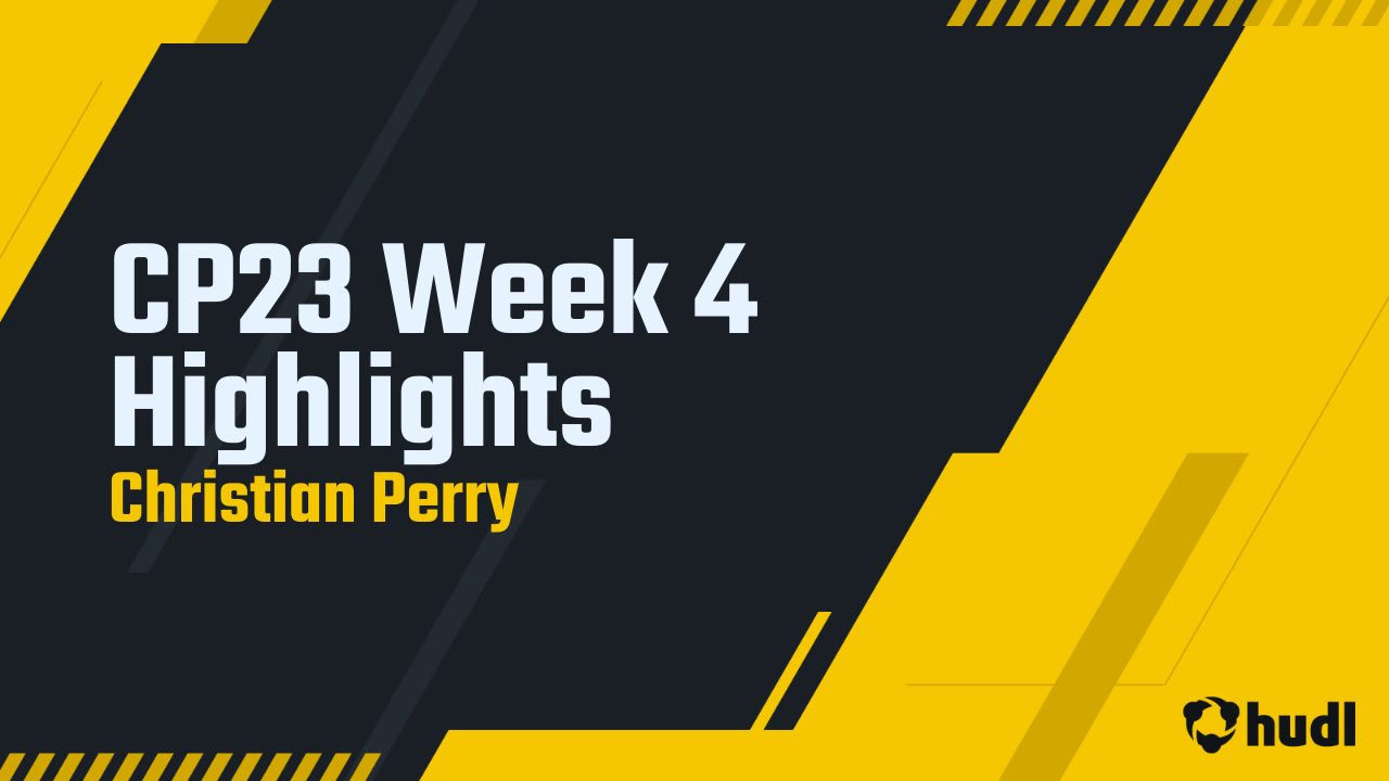 CP23 Week 4 Highlights - Christian Perry highlights - Hudl