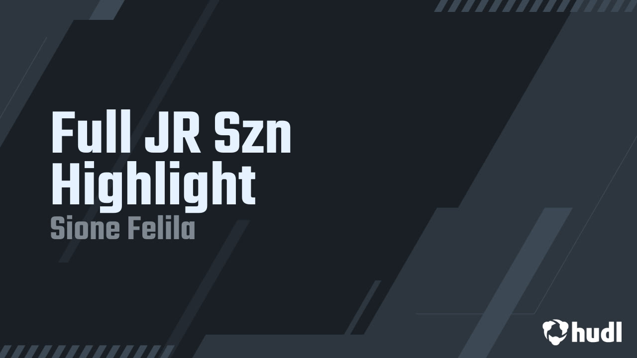 Sione Felila - Oak Hills - 2025 Junior Season Highlights