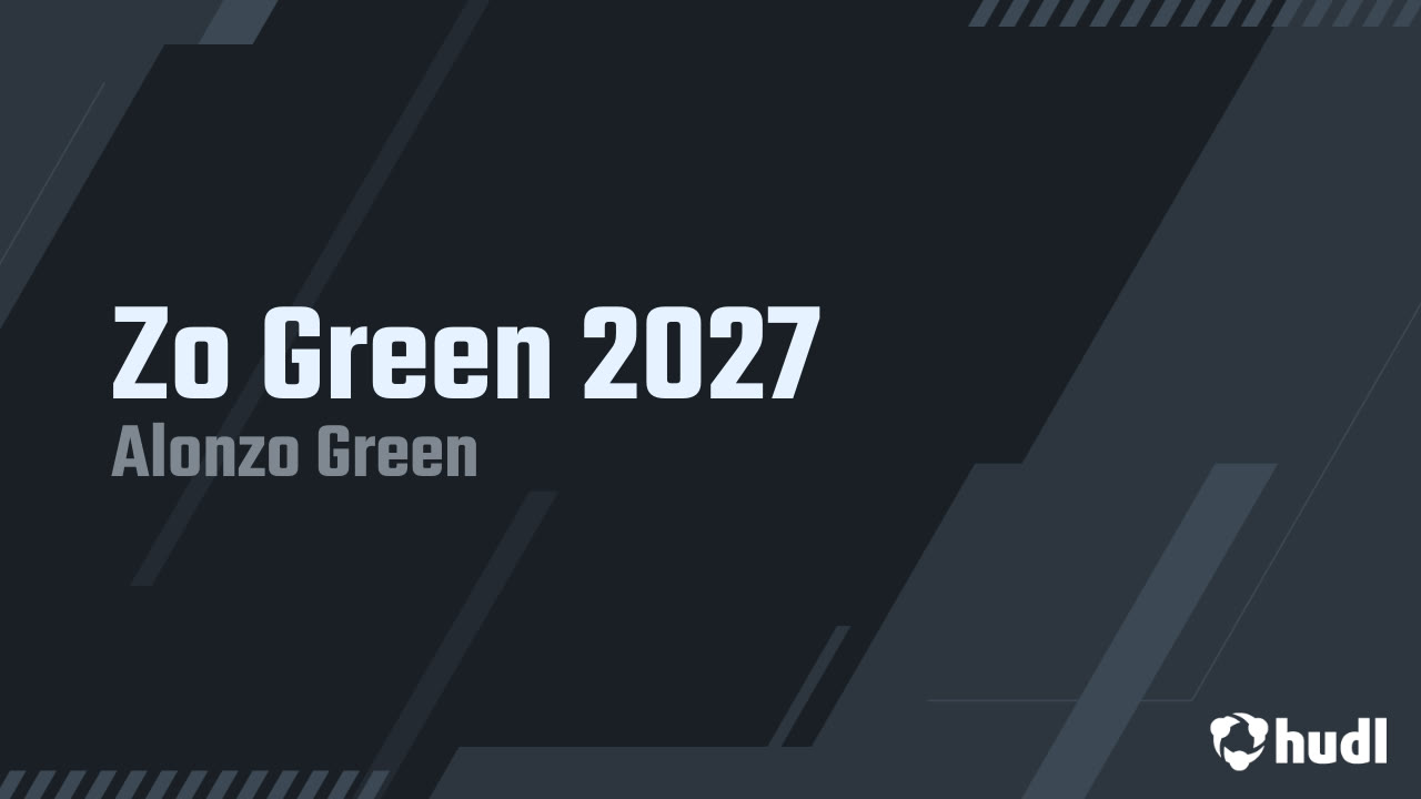 Alonzo Green - Oak Hills - 2025 Junior Season Highlights 