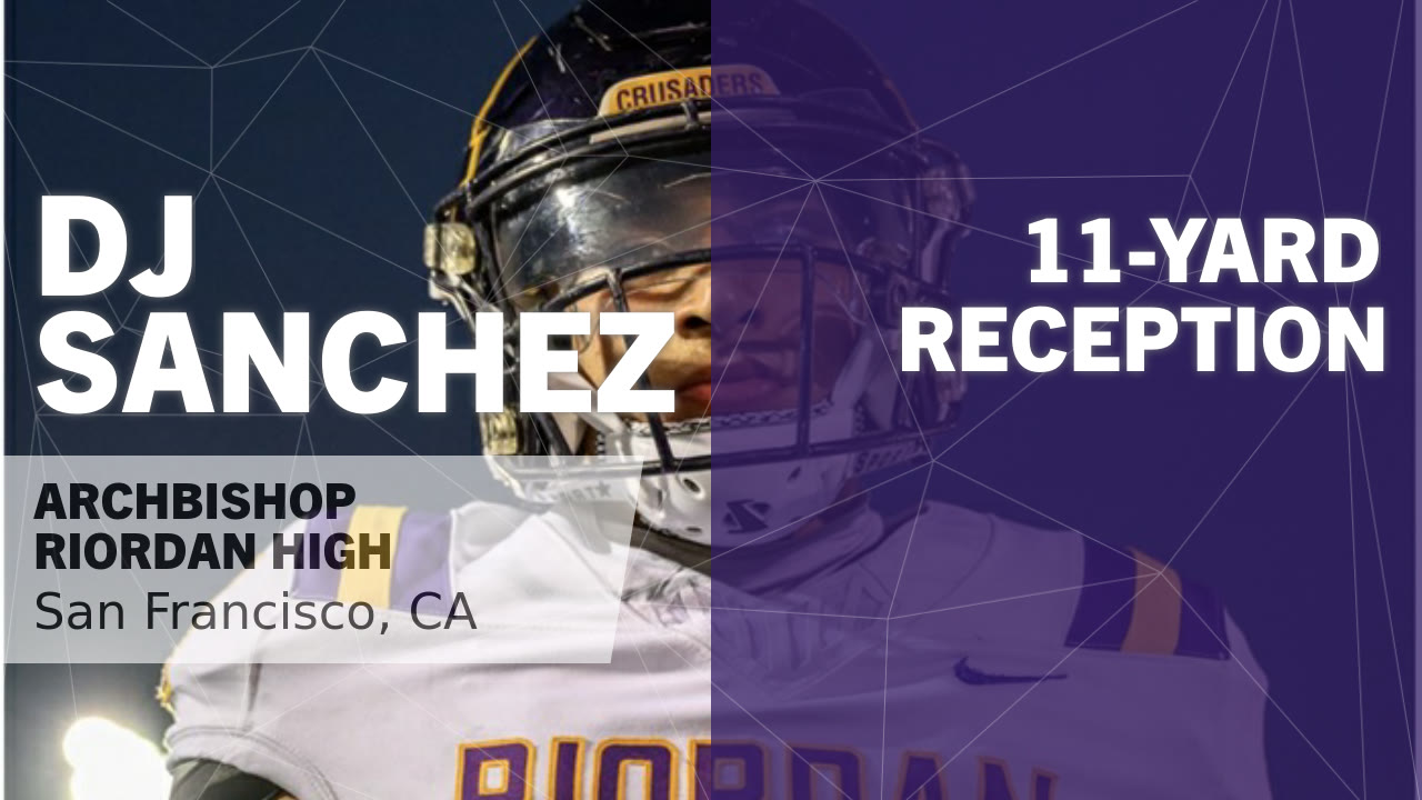 DJ Sanchez - Archbishop Riordan - 2025 Junior Season Highlights