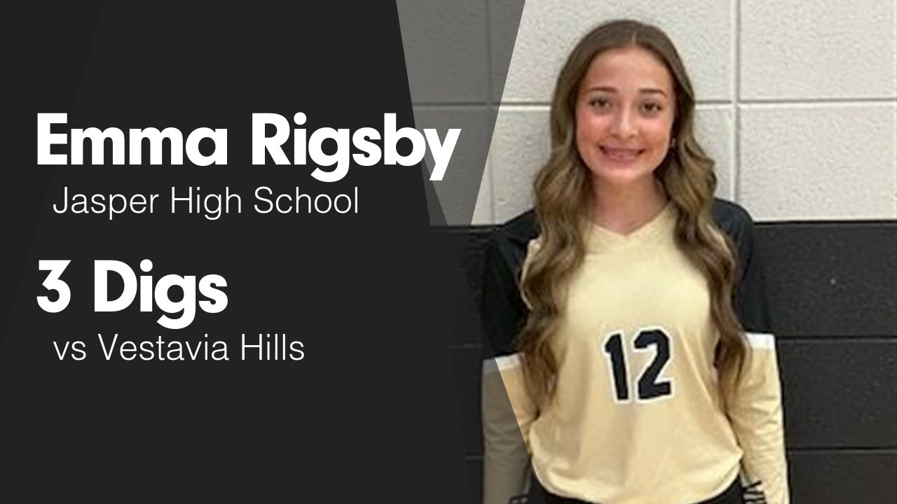 Vienna Rigsby 3 Digs vs Vestavia Hills - Emma Rigsby highlights - Hudl