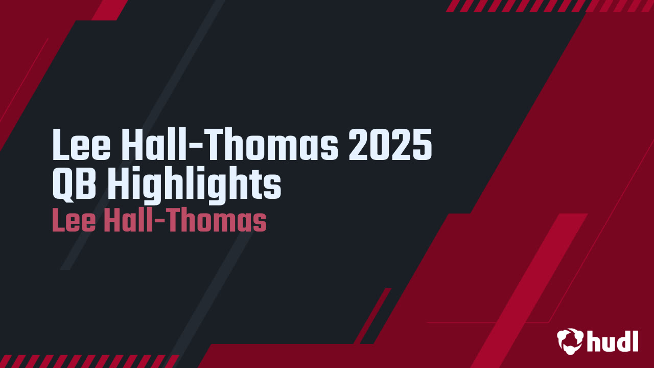 Lee Hall Thomas Highlights 