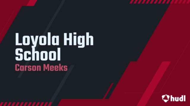 Carson Meeks - Hudl