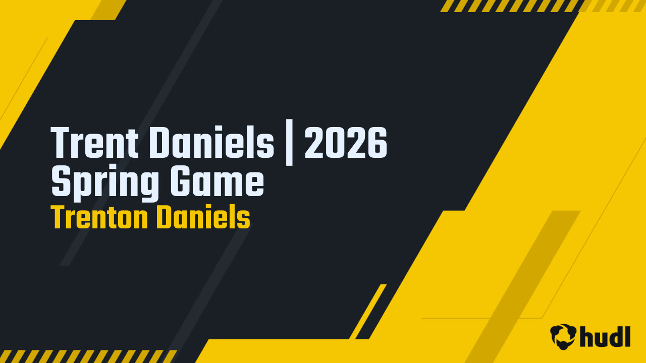 Trent Daniels | 2026 Spring Game - Trenton Daniels highlights - Hudl