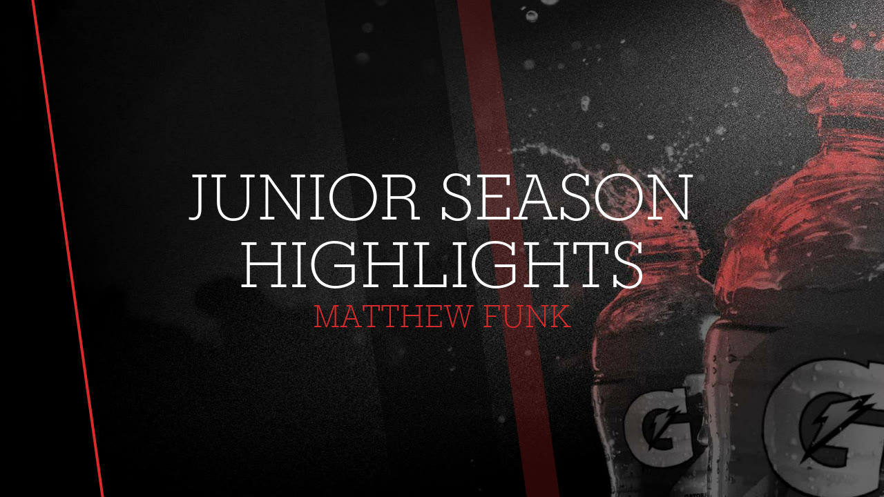 Junior Season Highlights - Matthew Funk highlights - Hudl