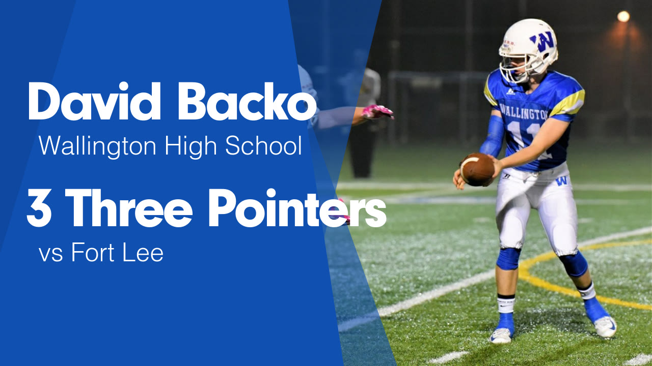 3 Three Pointers vs Fort Lee - David Backo highlights - Hudl