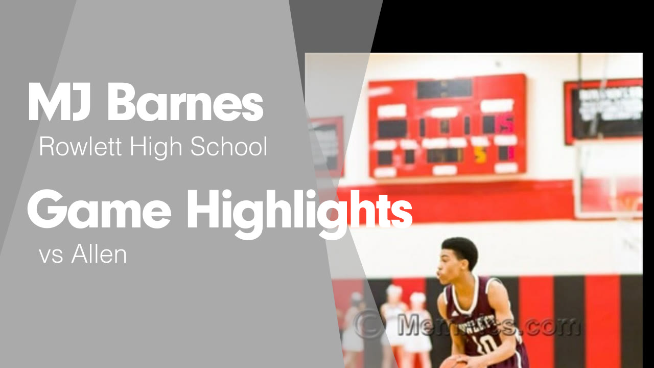 Game Highlights Vs Allen Mj Barnes Highlights Hudl Game Highlights Vs Allen Mj Barnes Highlights Hudl
