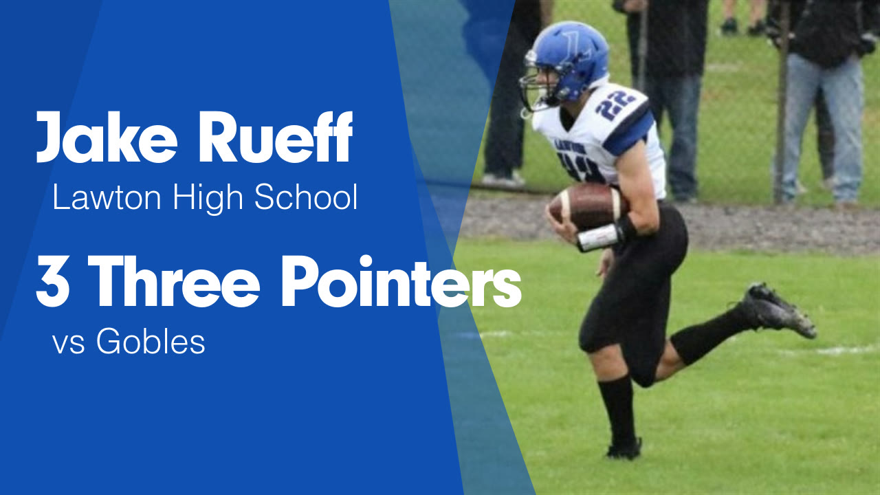 3 Three Pointers vs Gobles Jake Rueff highlights Hudl